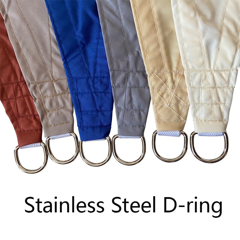 Waterproof Sun Shelter 300D Outdoor Yard Garden Shade Sails Triangle Large Swimming Patio Pool Canopy Camping Awning