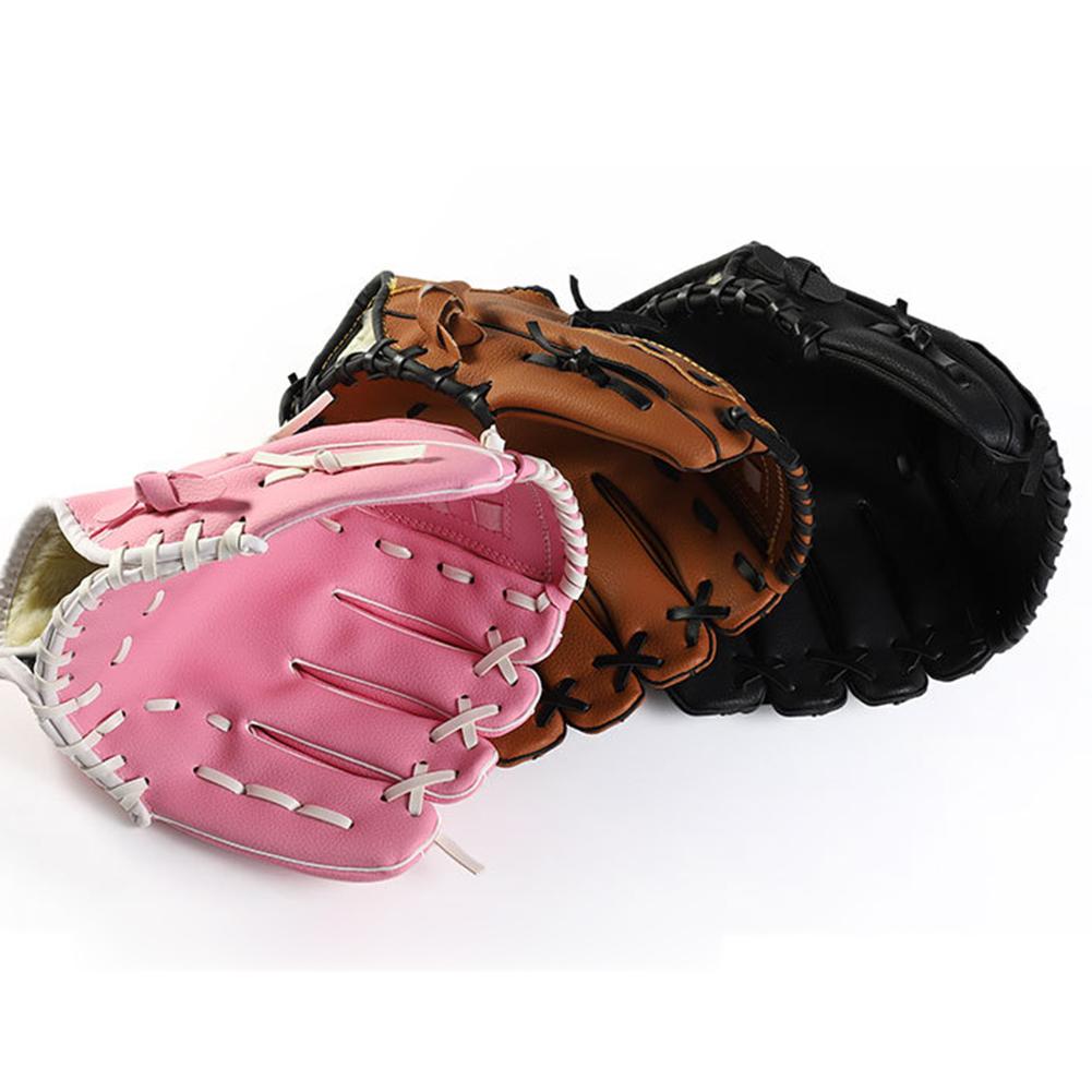 Guantes de béisbol para deportes al aire libre, para jóvenes, entrenamiento práctica de mano izquierda, Softball