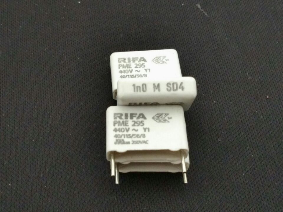 RIFA – condensateur à film mince Y1 1N0 100% V ~ 440 M 102 uf, 20 pièces, équipement de maison, sécurité, PME295, 0.001