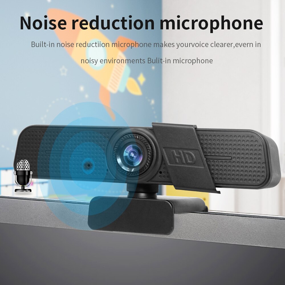Tishric C150 Hd Webcam 1080P 2K Computer Camera Webcam Web Camera Met Microfoon Usb Webcam Full Hd 1080P Webcam Voor Pc