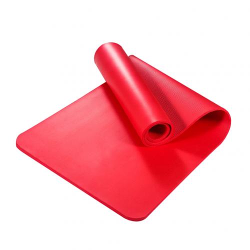 NBR Gym Yoga Mat Non Slip Carpet Mat For Beginner Environmental Fitness Gymnastics Mats Yoga Mat Non Slip Carpet Mat Yoga Mat Ca: Red