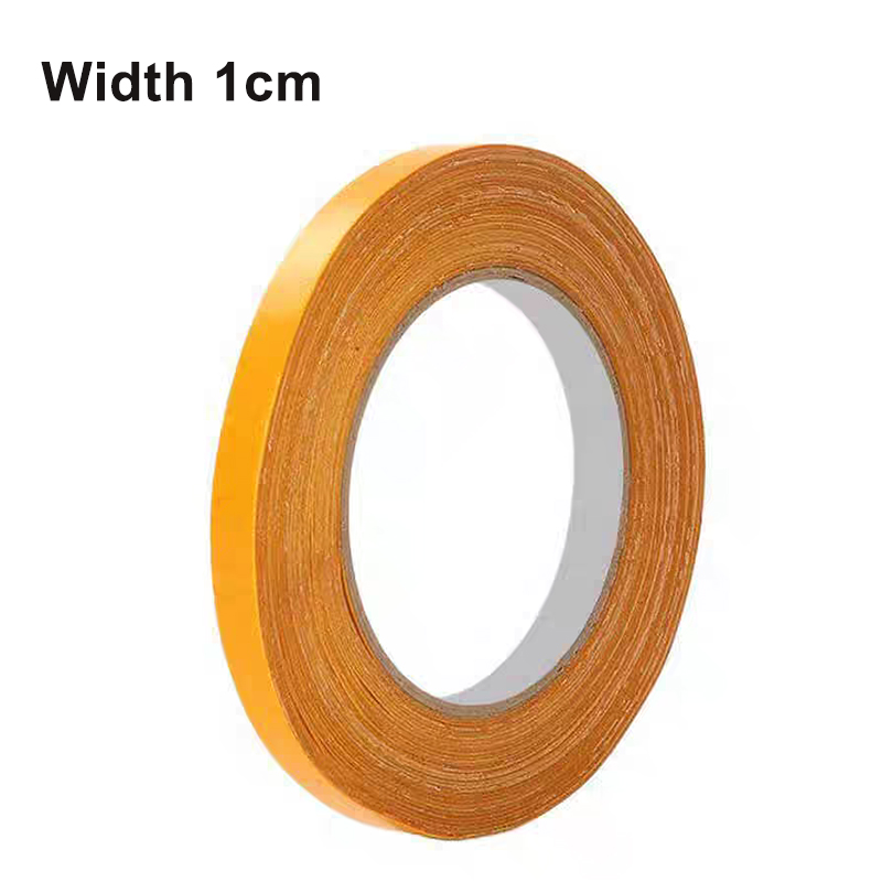 Super kleverige, dubbelzijdige plakband met hoge viscositeit - perfect voor tapijt-, leer-, muur- en vloerbevestiging!: Translucent / 5 meter