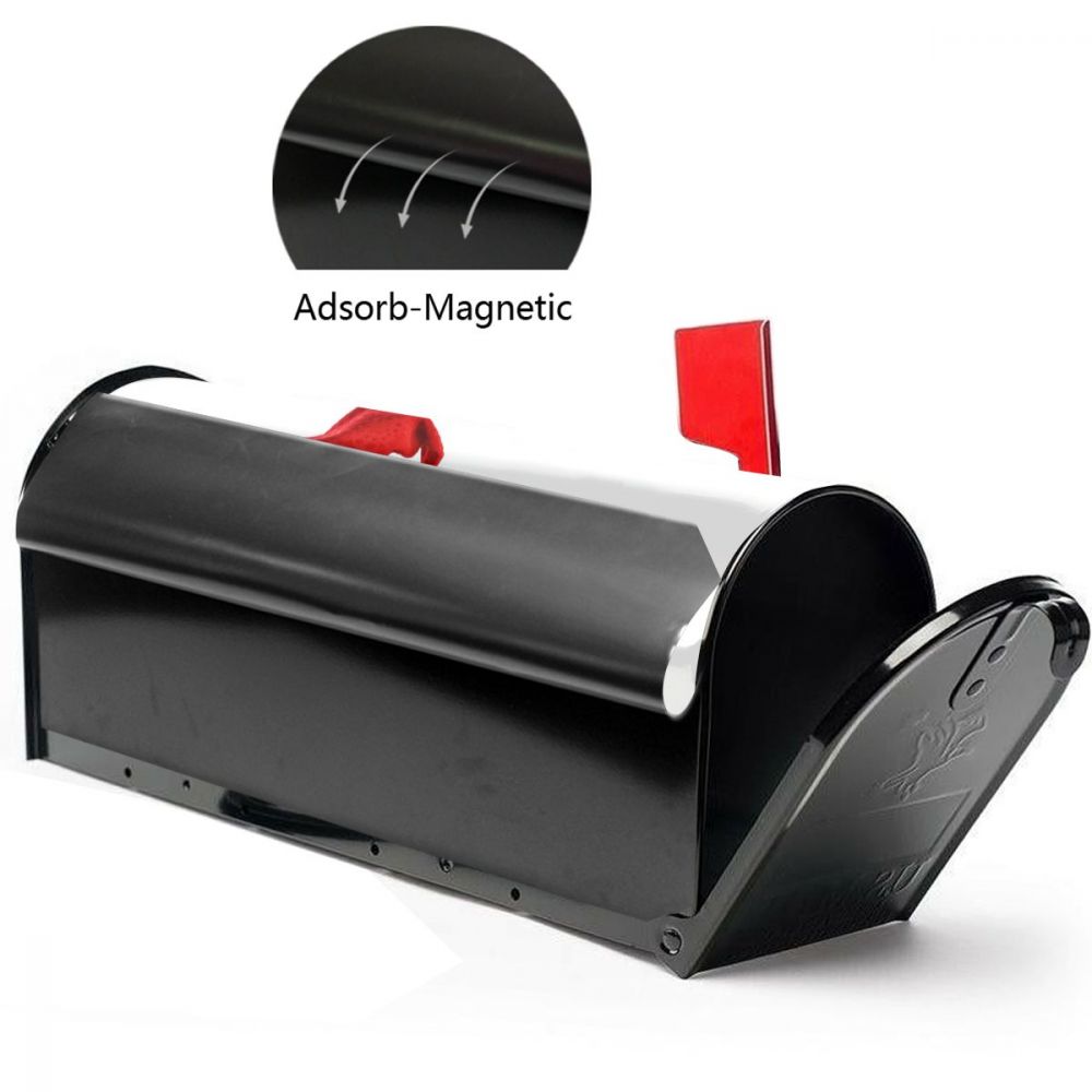 Dog Cat Family Photo Mailbox Cover ChristmasMailbox Wraps Magnetic Post Box Cover for Garden Yard