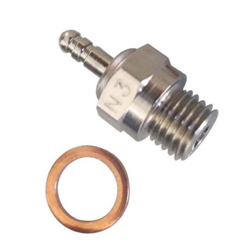 Heavy Duty Steel N3 N4 Spark Glow Plug Repalcement For HSP 70117 Vertex SH Nitro Engine Parts 1/10 1/8 RC Car Repair Tool parts: N3