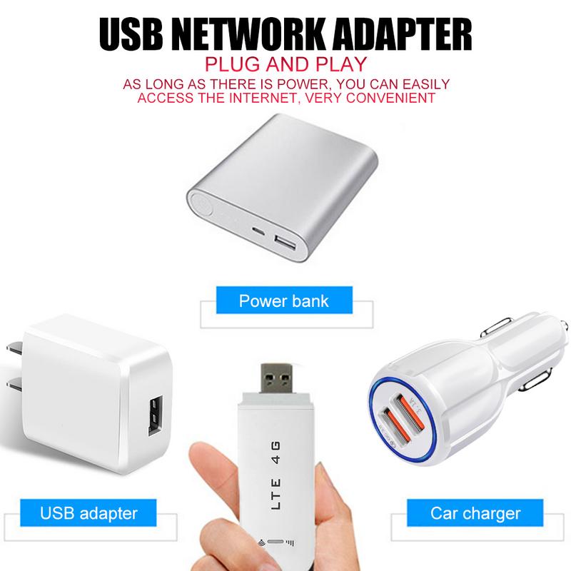 100Mbps 2.4G/4G senza fili di instradamento Adattatore LTE modem USB Adattatore di Rete con WiFi punto di accesso SIM carta 4G router senza fili