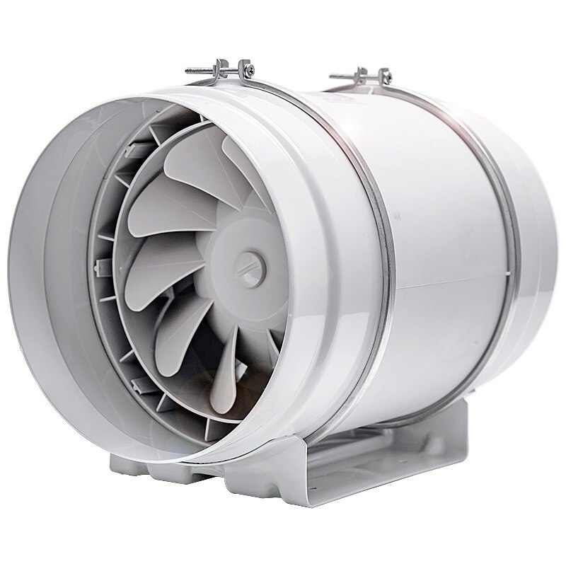 4Inch Duct Blower Fan Ventilating Ventilation Window Pipe Exhaust Air Extractor Kitchen Bathroom Ventilator Attic Blower