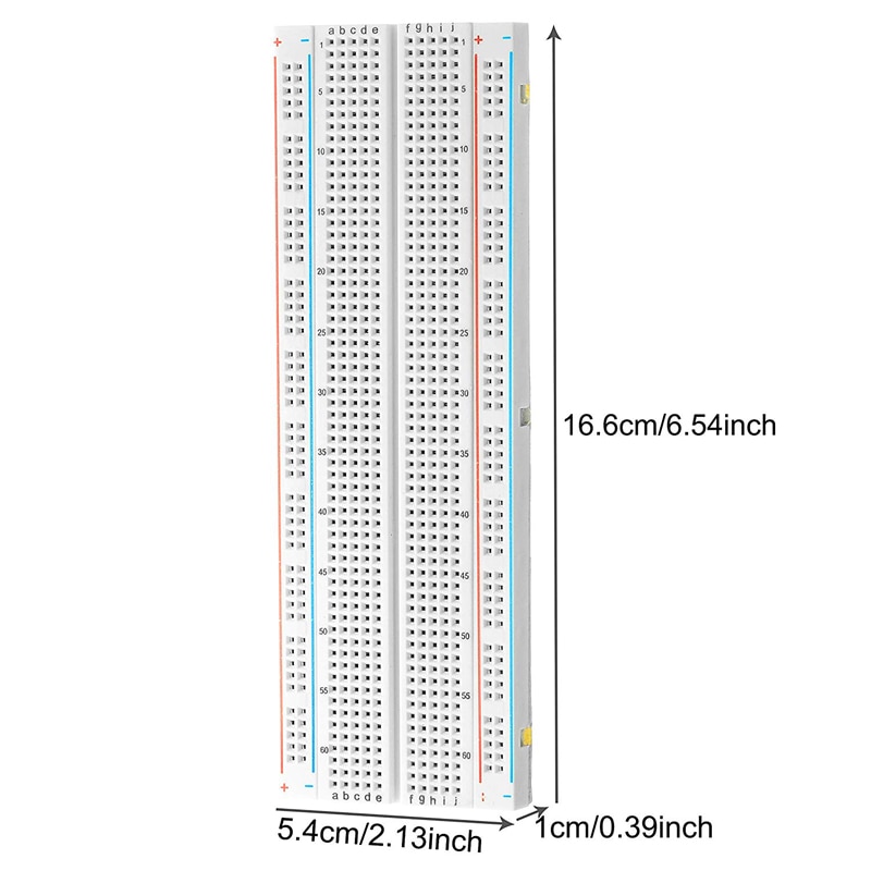 Breadboard 830 Point Solderless PCB Bread Board For DIY KIT Protoboard PCB Board Test Circuit Board For arduino/raspberry pi