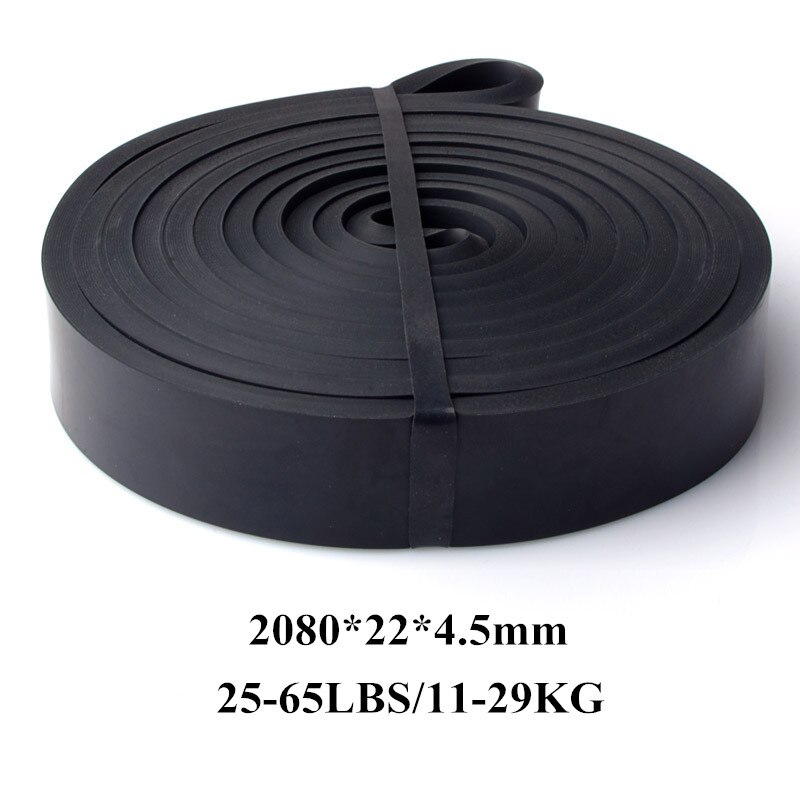 Stretch Resistance Band Exercise Expander Elastic Fitness Band Pull Up Assist Bands for Training Pilates Home Gym: Black 22mm
