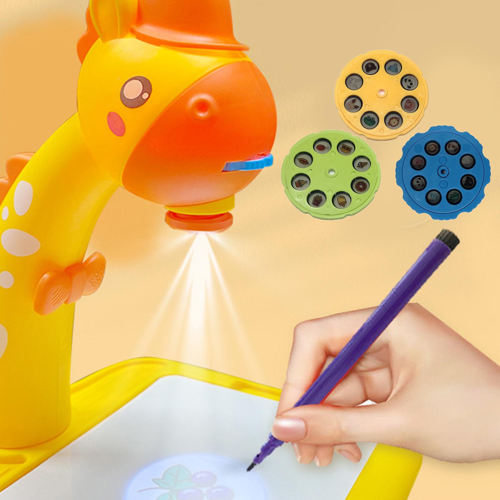Projektion Zeichnung Tisch Ziehen Projektor Spielzeug LED Projektor Kunst Tisch Projektion Zeichnung Gremium für ändern 3 +