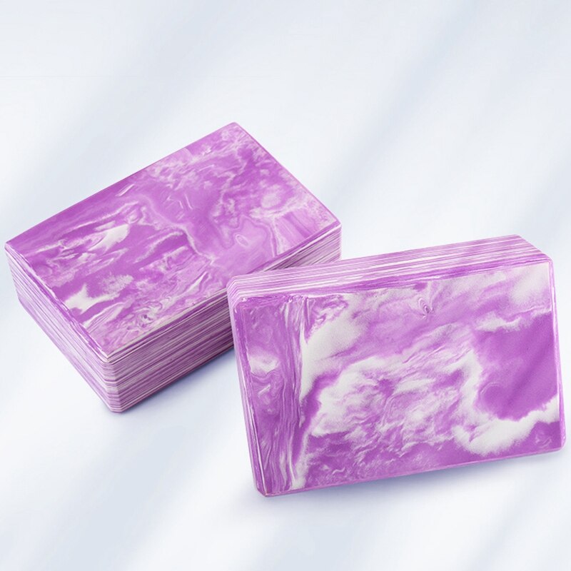 2 Pack Yoga Blocks Balance Aid Blocks EVA Strength Fitness Exercise Pilates Yoga Brick Fitness Equipment