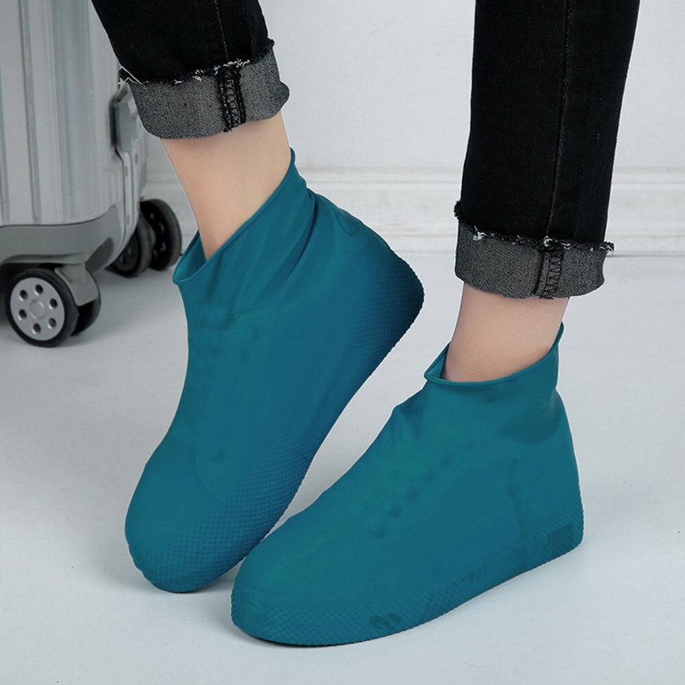 Antislip Waterdichte Regen Herbruikbare Schoenen Covers Alle Seizoenen Rubber Rain Boot Overschoenen Mannen Vrouwen Schoenen Accessoires: M (36-40)