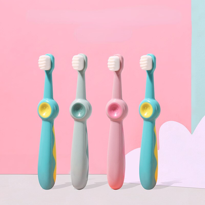 1Pc Kids Candy Color merci per ragazzi Gilrs denti per bambini articoli per la cura della salute dentale articoli per bambini spazzolino da denti in Silicone morbido per bambini