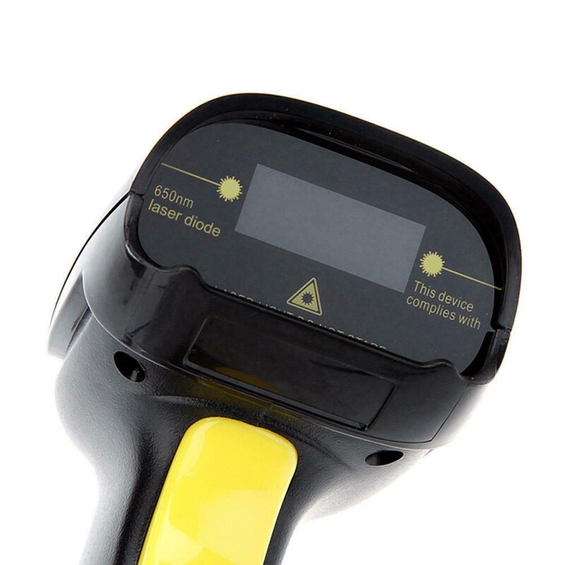 Usb stregkodescanner med stativ lang stregkode usb port ccd håndholdt stregkode scanner stregkodelæser til pos  p2p computer