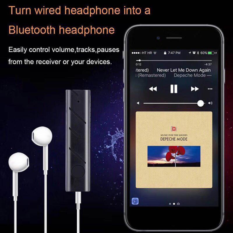 Mini 3,5mm Jack Bluetooth Auto Bluetooth transmitter Musik Audio Receiver Adapter Auto Bluetooth AUX für Auto