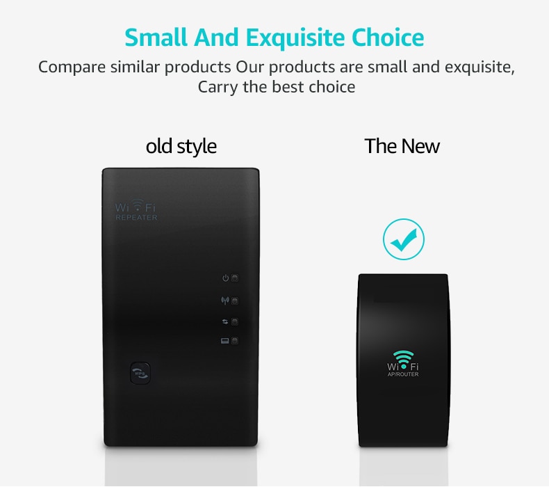 Wireless WiFi Repeater WiFi Extender 300M WiFi Booster Wi Fi Amplifier Signal Long Range Wi-Fi Repeater Access Point Repiter