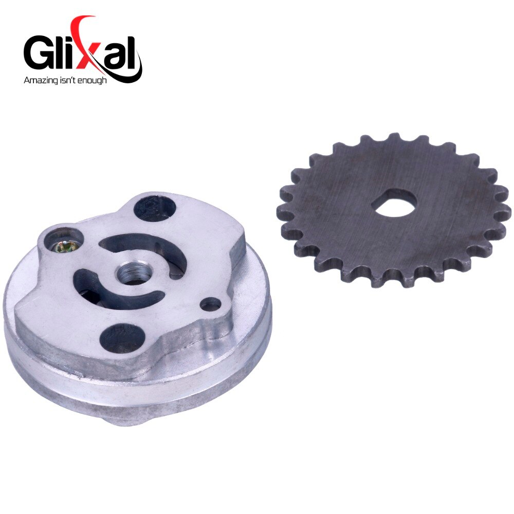 Glixal GY6 125cc 150cc Fuel Oil Pump Assembly Gear Sprocket for 152QMI 157QMJ Scooter Moped