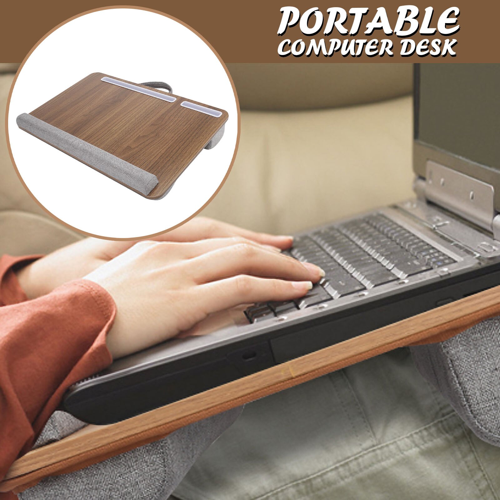 40 # tablet mesa cama almofada no joelho colo acessível computador leitura mesa de escrita tablet bandeja suporte de copo portátil travesseiro escritório