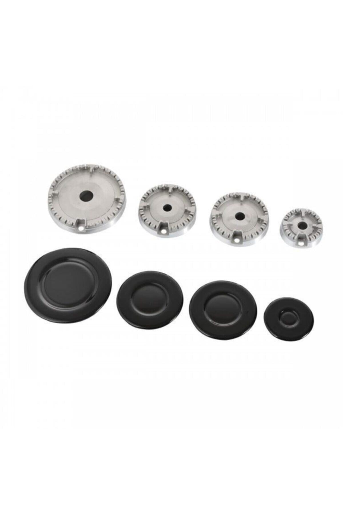 4 Stuks Fornuis Kookplaat Gasbrander Cap 55mm 75mm 100mm Voor Oven Gaskookplaat Brander Kroon Vlam Cap Keukenaccessoires Plat