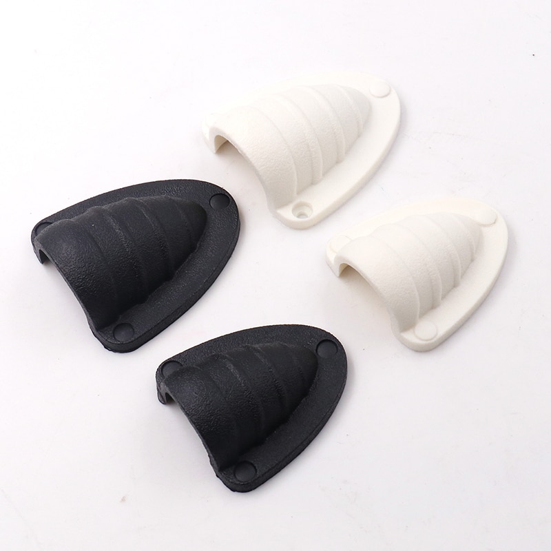 2 stk oceans small clamshell ventil båtuttak marine wire deksel passer for båt plastmateriale