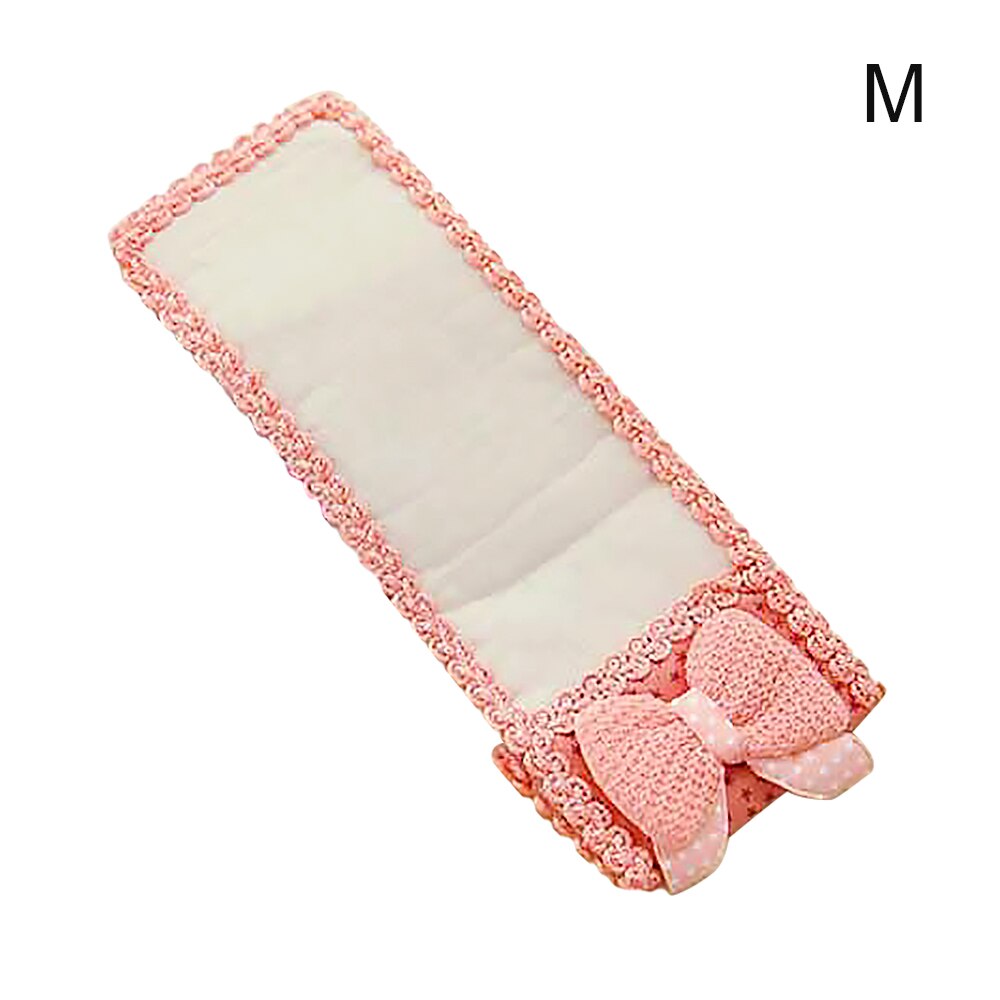 TV air conditioner remote control dustproof cover cute fabric lace bow remote control bag soft bow: 02