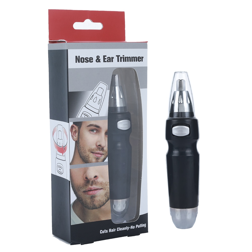 Electric Ear NoseTrimmer Safety Facial Nose Hair Trimmer for Men Shaving Hair Removal Razor Beard Cleaning Grooming kit