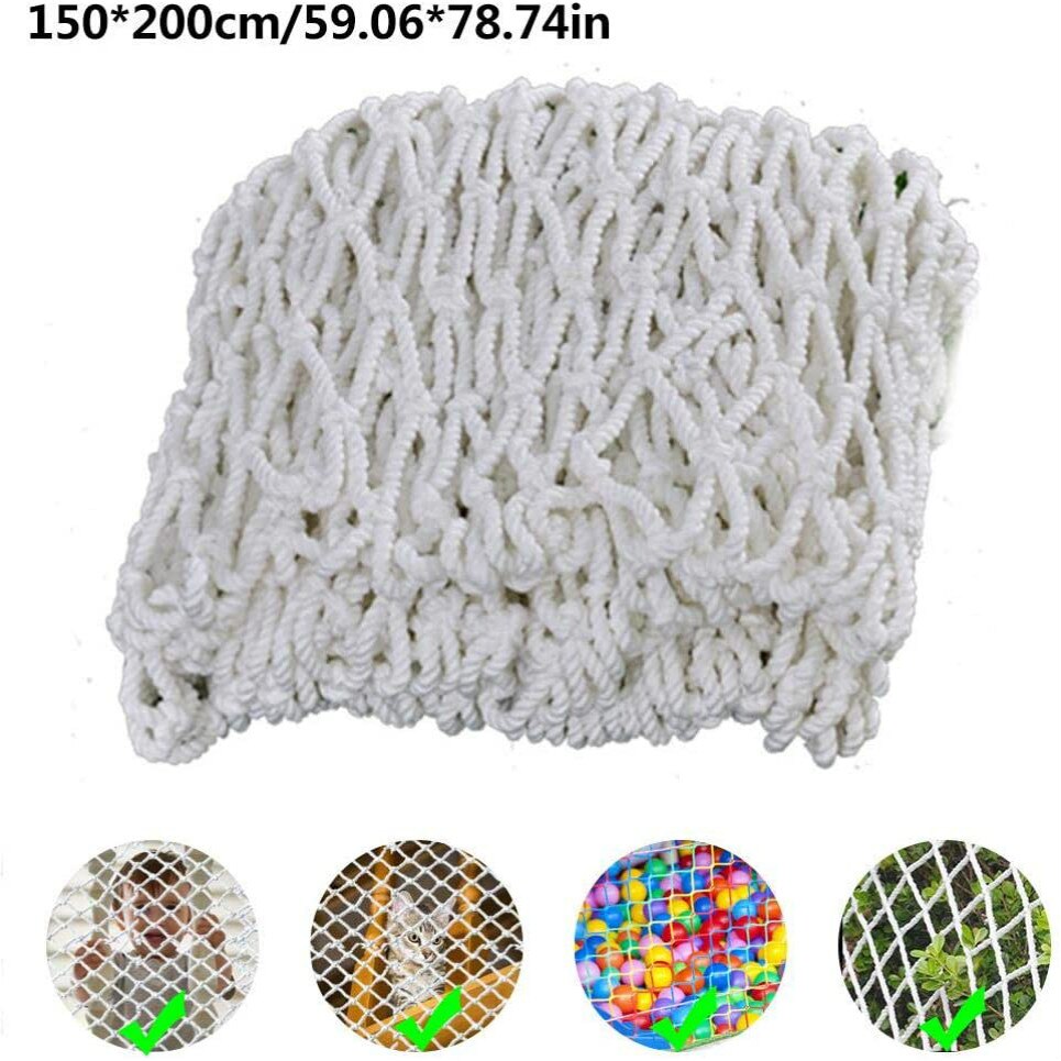 Household Safety Protective Net Pet kids Protective Screening Protection Net for Balcony Staircase Climbing Net for Plants