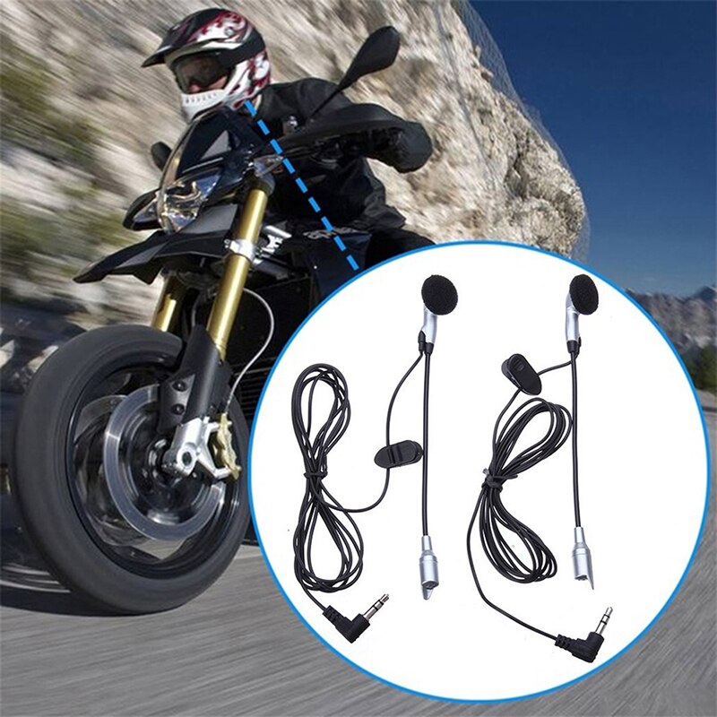 WUPP-auriculares MP3 para Moto, accesorios para casco de Moto, GPS, 3,5mm de diámetro con enchufe, intercomunicador modificado para casco de motocicleta