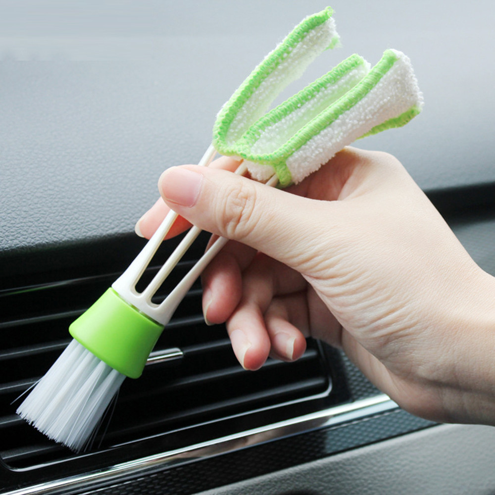 Car Auto Brushes car-styling Keyboard Dust Collector Window Blinds Cleaner Detailing Cleaning Accessories