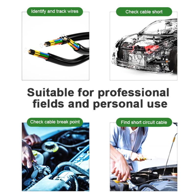 DY25 Automotive Short&Open Circuit Finder Tester Cable Tracker Automotive Repair Tool Cable Wire Tracker Diagnose Tracer Diag