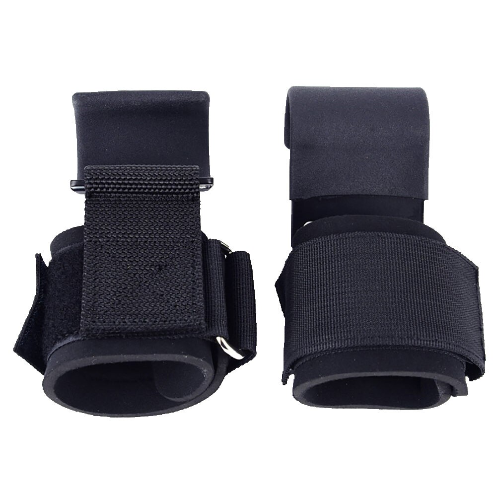 1 par fitness fitness vægtløftning sport anti-skrid greb stropper krog armbånd fitness udstyr tilbehør: Default Title