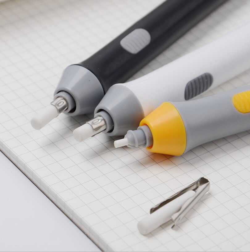 Elektrische Gum Kawaii Rubber School Schetsen Voor Hoogtepunt Draaien Gummen Leuke Student Briefpapier Gum Refill