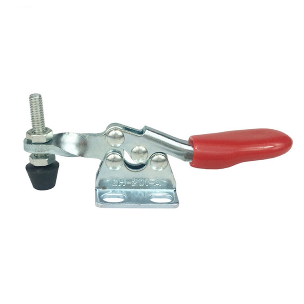 Juego de Herramientas de Clip de mano, abrazadera de palanca Vertical de liberación rápida, GH-201A, 27KG, 4 Uds.