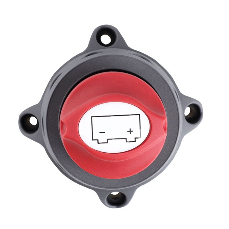 Battery Disconnect Switch Waterproof Battery Isolator 12V-48V 300A Battery Cut/Shut Off Switch for Marine Car RV ATV