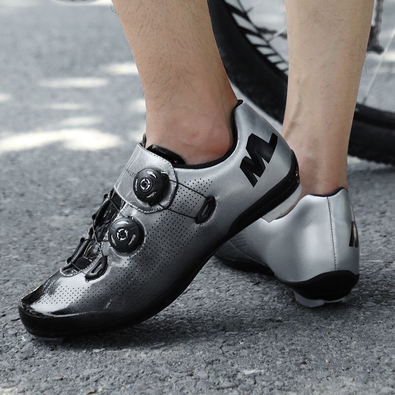 Men Sneakers Youth Road Bicycle Cycling Shoes Self-Locking Triathlon Men Red Bike Bicycle Road Bike Shoes