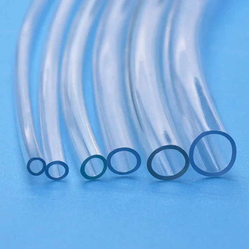 1m/3m/5m transparente PVC-Kunststoffs chläuche 2 3 4 5 6 8 10 12 14 16 18 20 25mm Innen durchmesser Hochwertiges Wasserpumpen rohr PVC-Rohr
