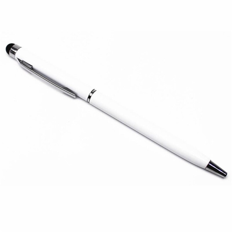 Navy Blue ballpoint pen Originality Metal Touch Pen Touch Screen Stylus Tablet Smart Phone Capacitor Stylus Black ink refill: 12