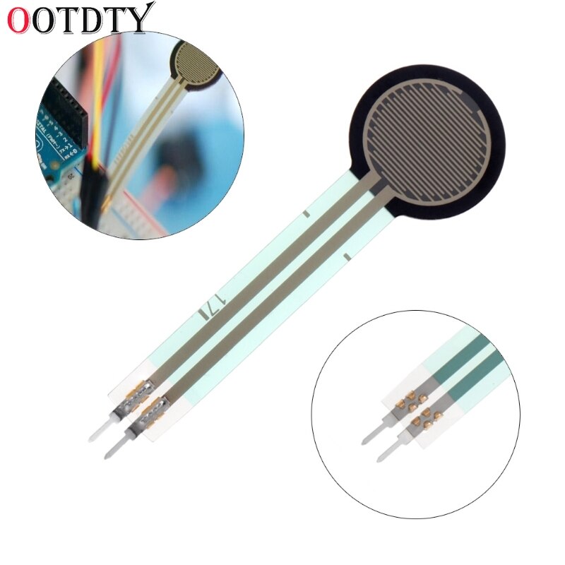 OOTDTY FSR402 0.5&quot; Film Force Sensitive Resistor Force Sensor 0g~10kg For Arduino Tail