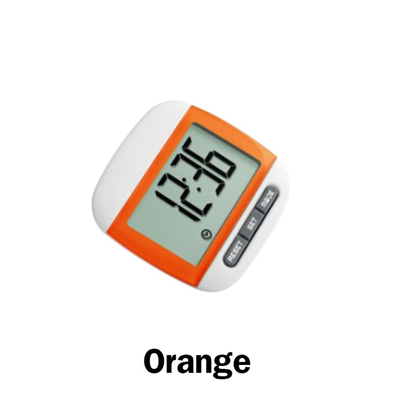 4- siffriga nummerräknare handfinger mekanisk manuell räkning tally clicker timer utomhus sport golf fotboll counter nyckelring: Orange