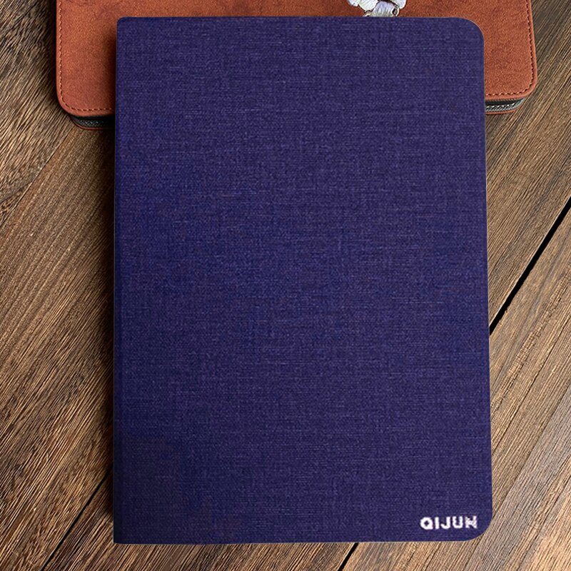 P3100 p3110 etui til samsung galaxy tab 2 7.0 tommer gt - p3100 p3110 3 farve etui smart magnetisk stativ pu læder auto-sleep taske: Marine blå