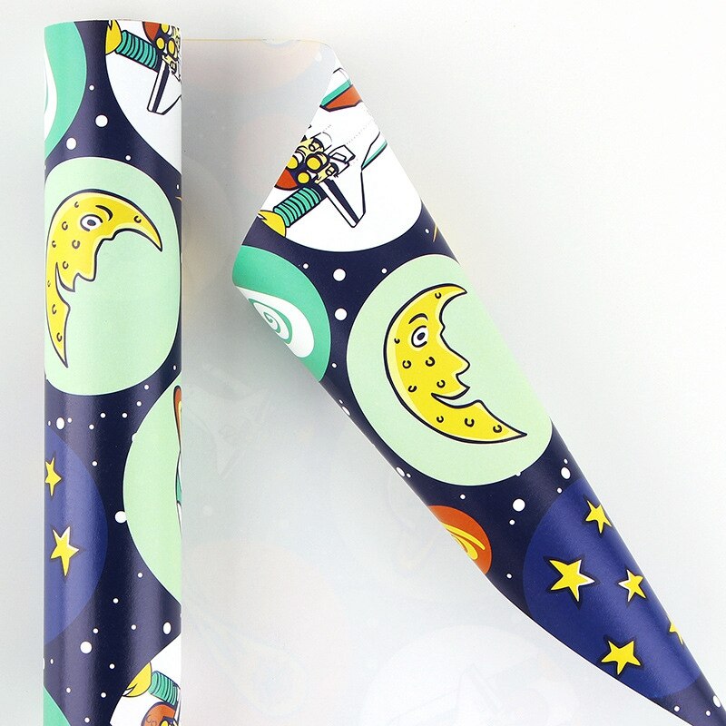 Inpakpapier Voor Baby Shower, Meisjes Jongens Verjaardag, -12 Ruimte Wrap 20X27 Inch Per Vel