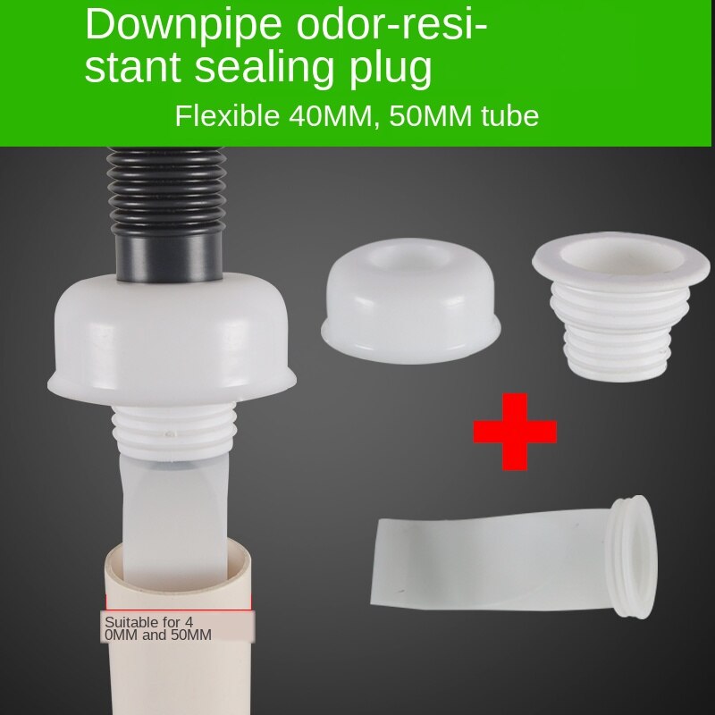 Schlecht waschbecken waschbecken rohr Deodorant Abdichtung Ring dekorative abdeckung 40/50/75 silikon stecker Anti-rückkehr wasser und insekten: 3