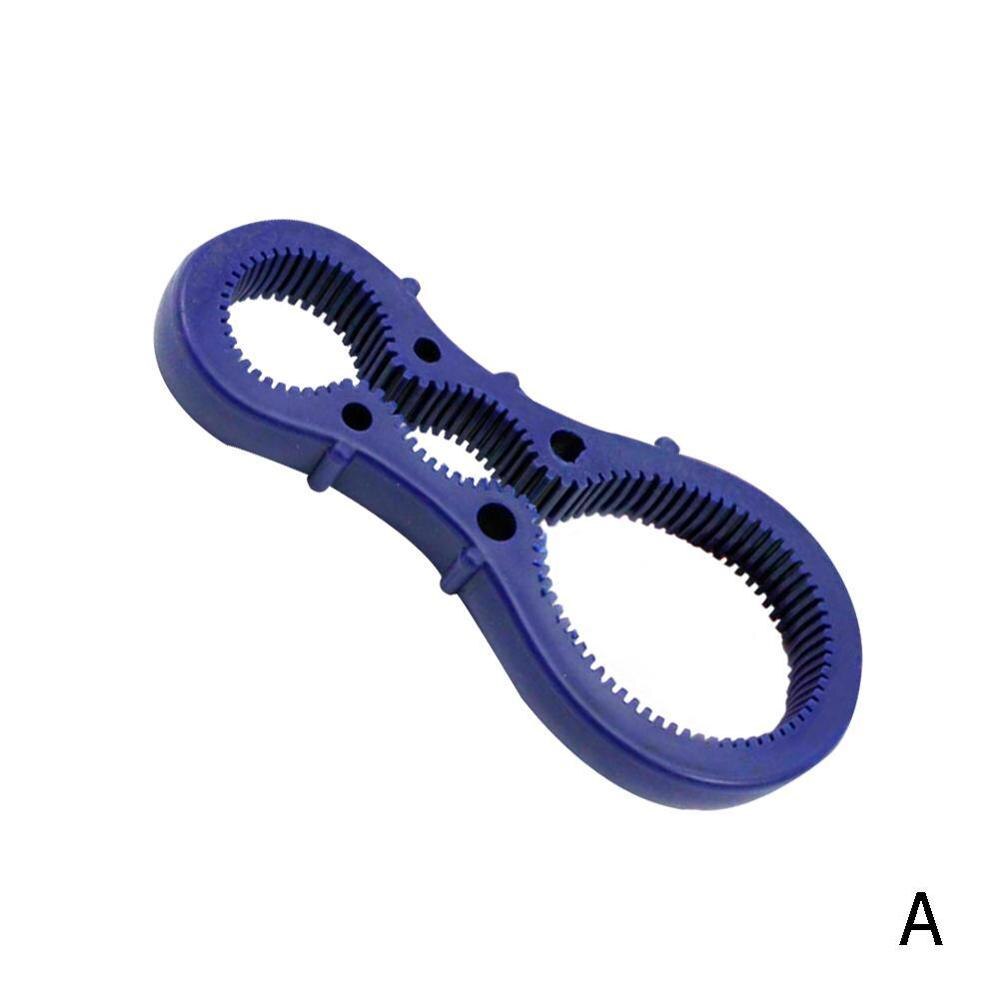 Bottle Opener Multi Purpose Bottle Caps Bottle Tool Grip Opener Rubber B2B0: blue