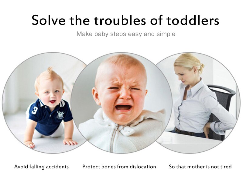 Baby Walker Toddler Harness Assistant Backpack Children Kids Walking Learning Belt Stand Up Leashes Strap