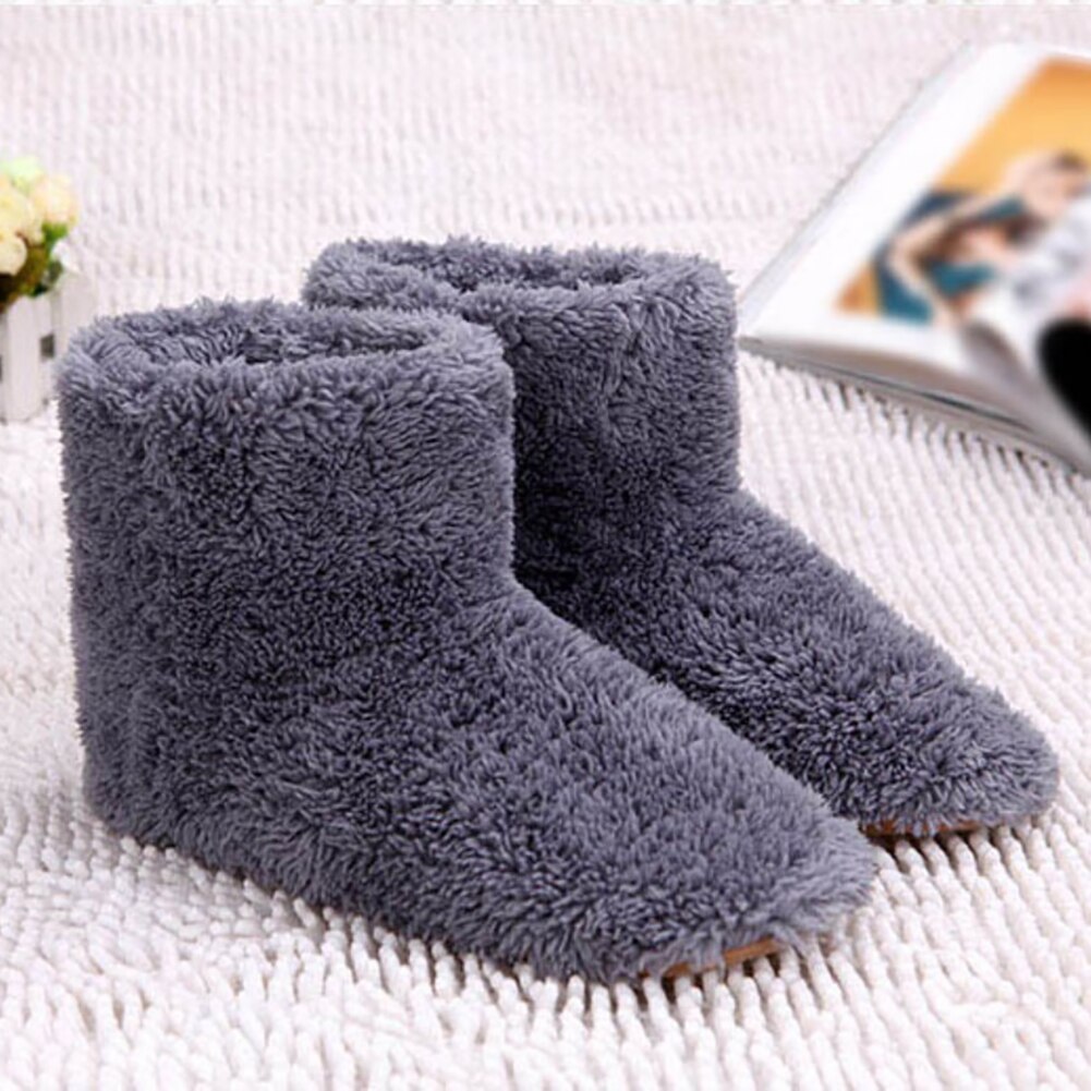 Usb Verwarmde Warme Voeten Dikke Flip Flop Warmte Pads Warm Voetverzorging Schat Warmer Schoenen Winter Warming Pad Verwarming Inlegzolen 5V Heater