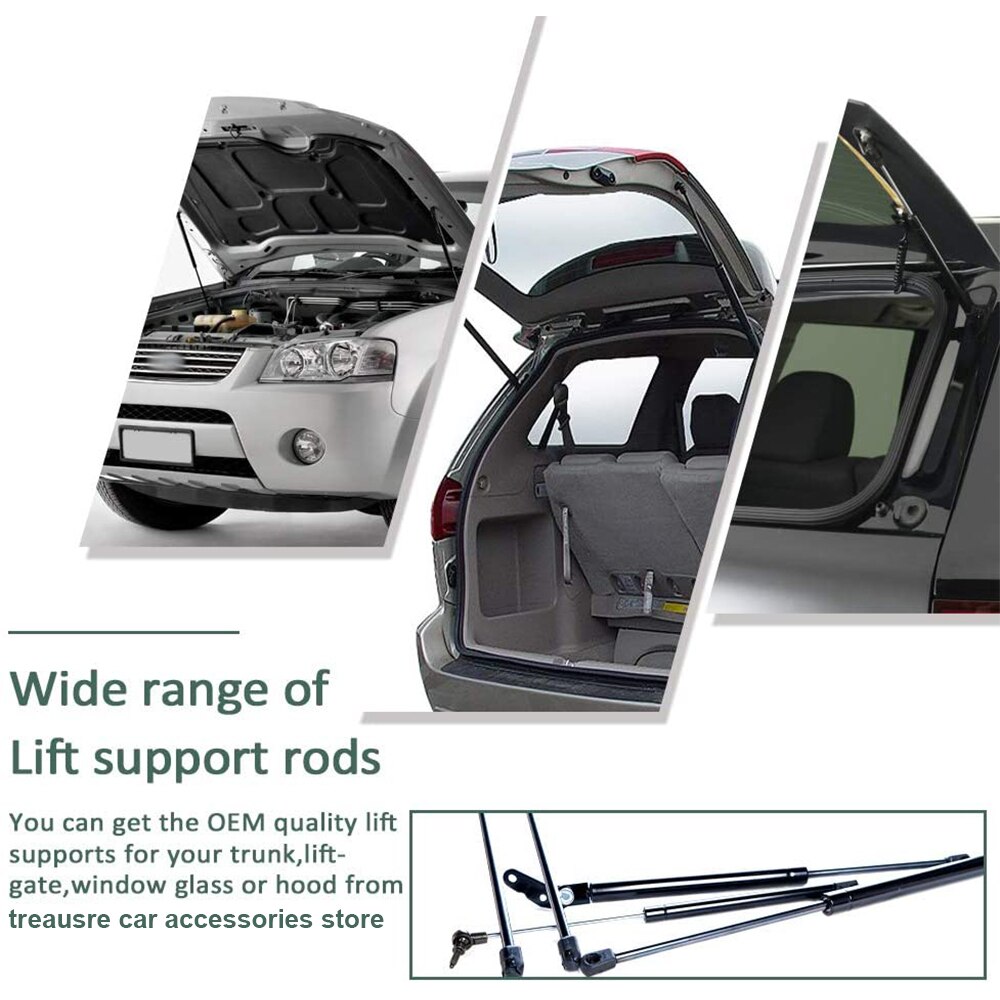 Soporte de elevación de maletero trasero para coche, puntal de resorte de choque para Citroen C4 Grand C4 Picasso Grand Picasso I 2006 2007 MPV, 2 uds.