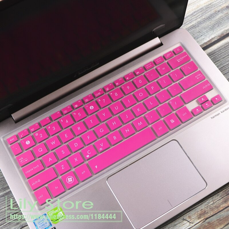 Silicone Keyboard Cover Protector for ASUS ZenBook UX300 UX300U UX300UA UX310 UX330 UX330U UX330UA UX330C UX305FA 13.3 Inch