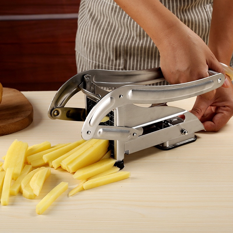 Broyeur manuel de pommes de terre, ustensile de cuisine polyvalent en acier inoxydable, broyeur de fruits et légumes, trancheur d&#39;aliments, Gadget de cuisine