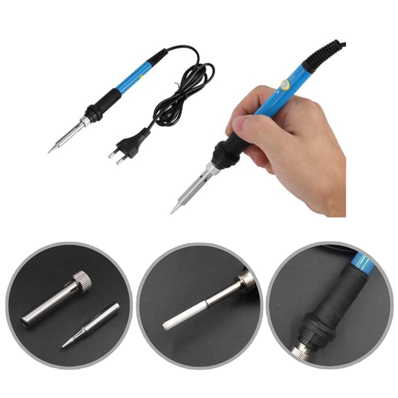 Kit de estación de soldadura de calefacción con puntas T12 y mango de hierro, T12-942 Mini LED, herramientas eléctricas digitales, estación de soldadura, herramientas DIY