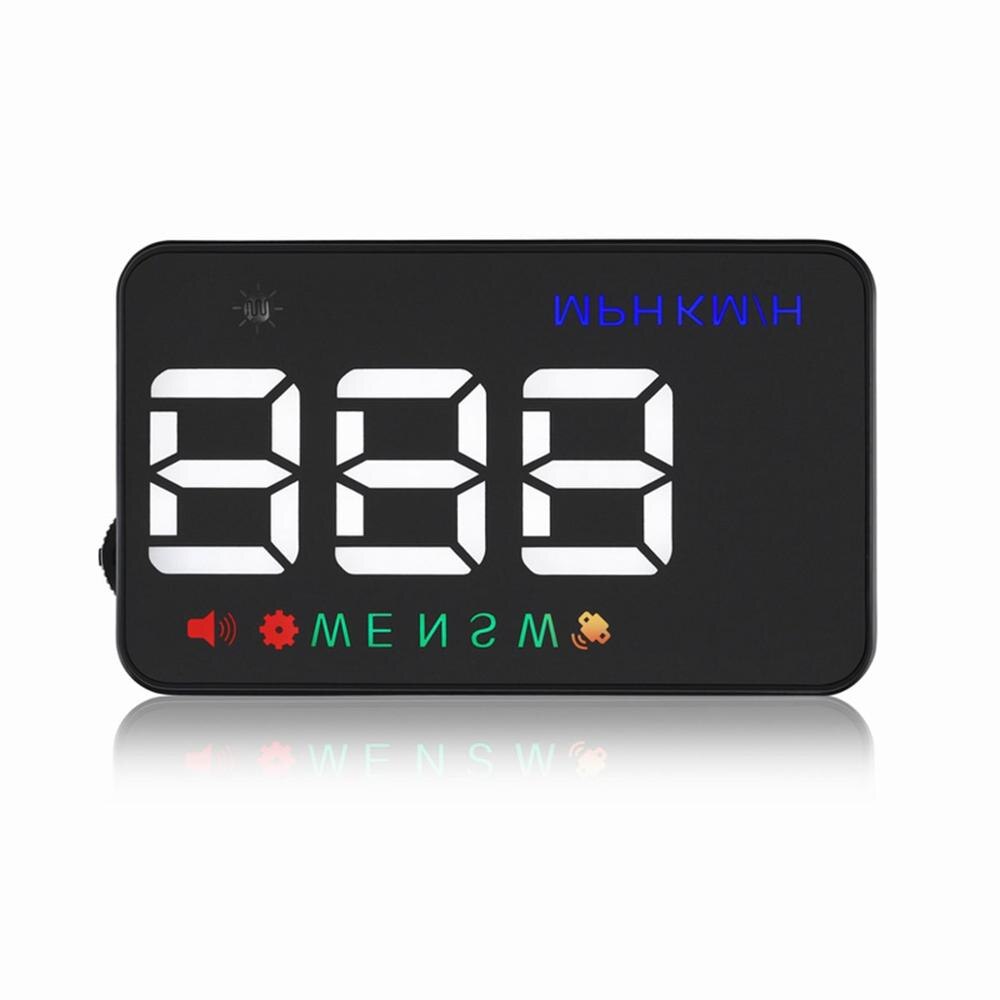 Universal A5 Car HUD GPS Speedometer Speed Head Up Display Digital Over Speed Alert Windshield Projetor Auto Navigation gps hud