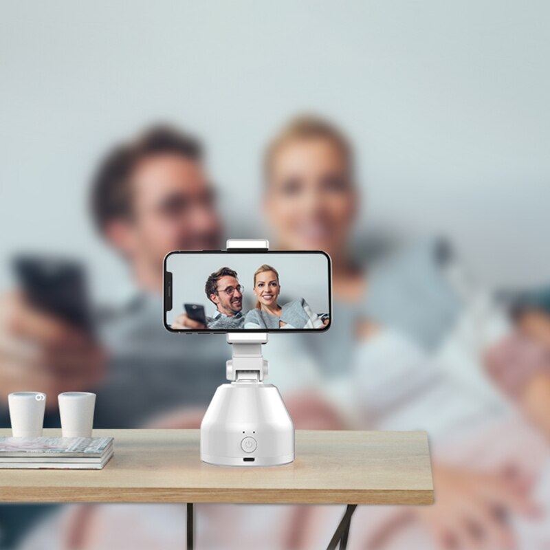 Intelligente Selfie Schießen Gimbal 360 Auto Gesicht Tracking Kamera Telefon Halter B95C